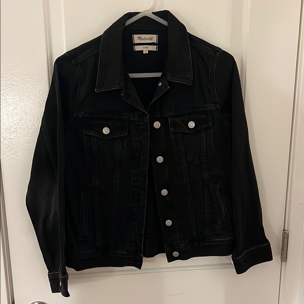 Madewell Women's Black Denim Jacket